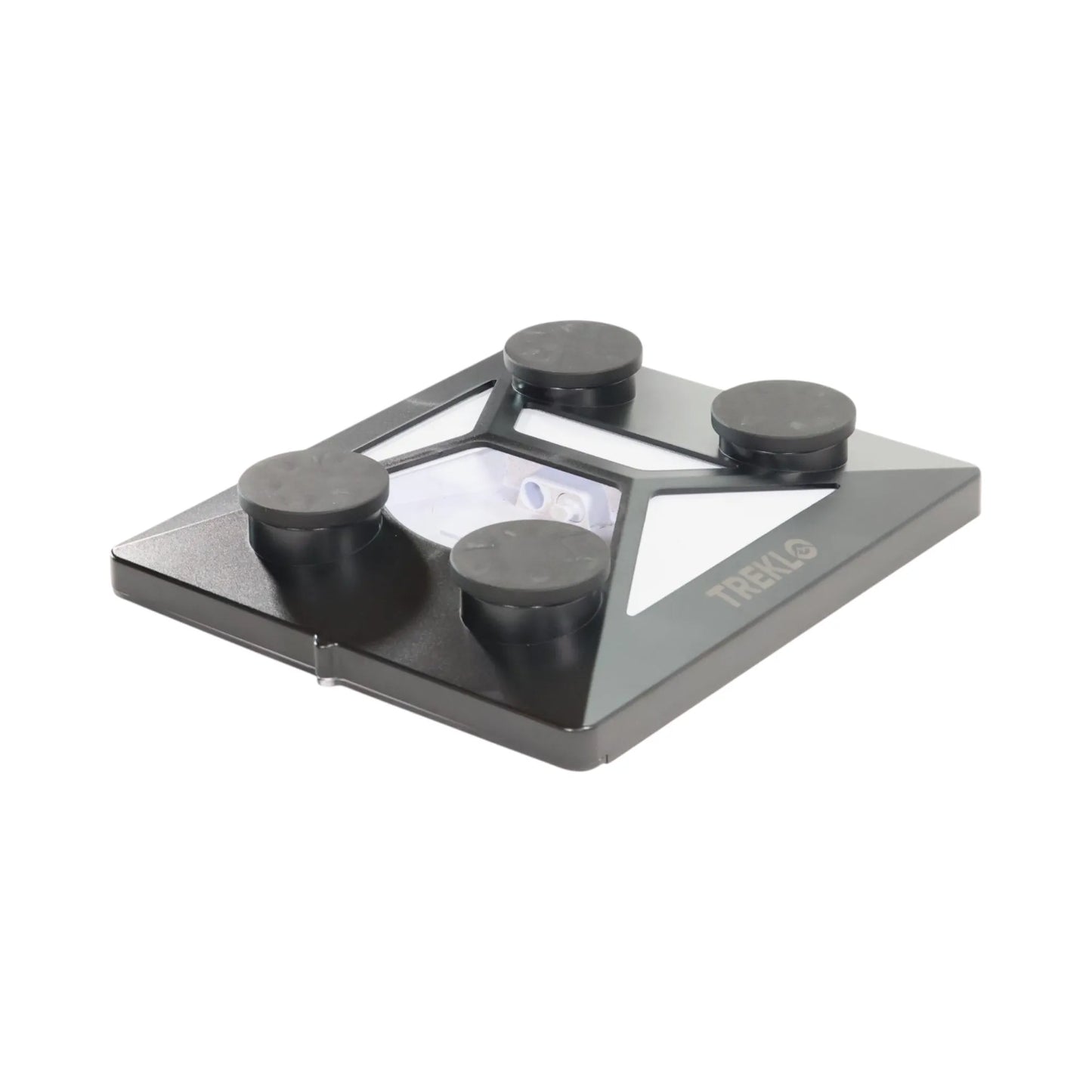 Low profile Starlink Mini magnet mount with shielded cable routing