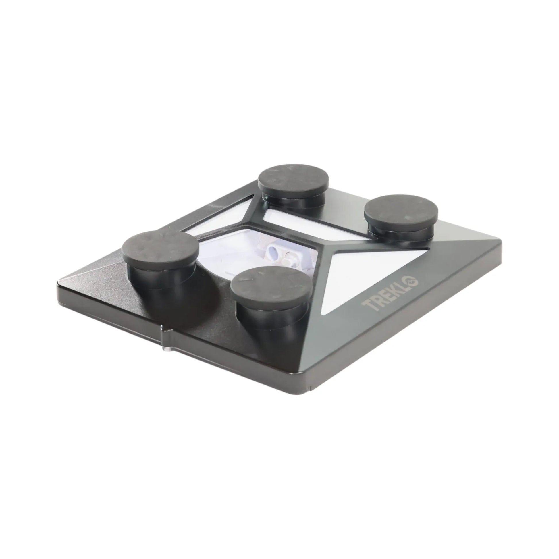Low profile Starlink Mini magnet mount with shielded cable routing