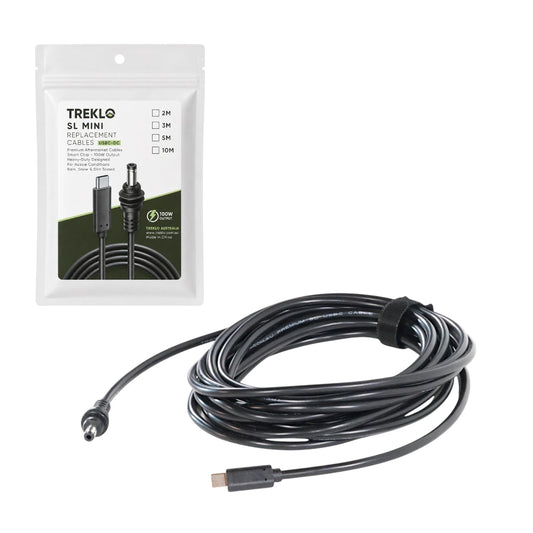 Starlink Mini USB C to DC cable for powering your dish from compatible USB C PD sources