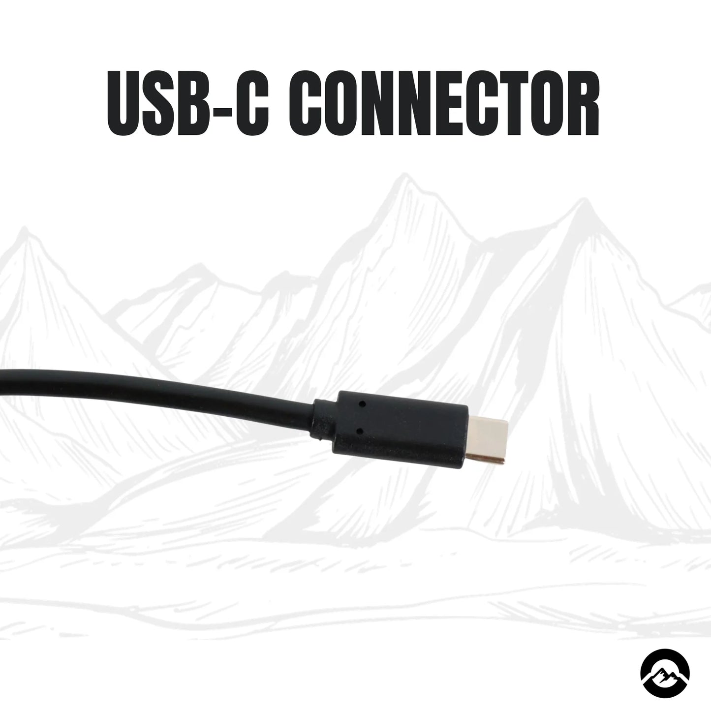 Off grid Starlink Mini USB C cable for camping, touring, and overlanding