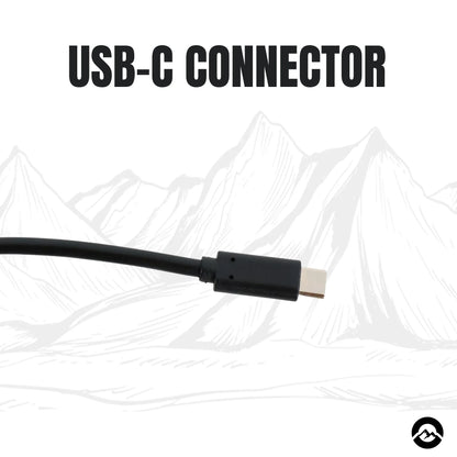 Off grid Starlink Mini USB C cable for camping, touring, and overlanding
