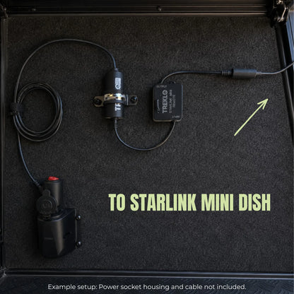 Wireless remote switch for Starlink Mini caravan and campervan installations