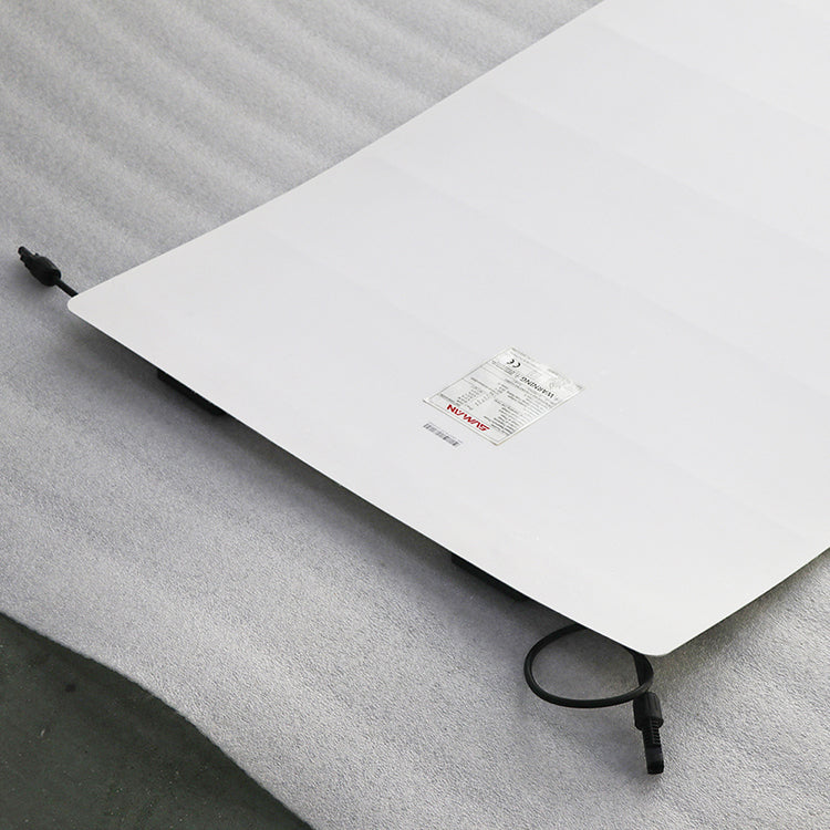 lightweight and bendable solar module for rv roof systems