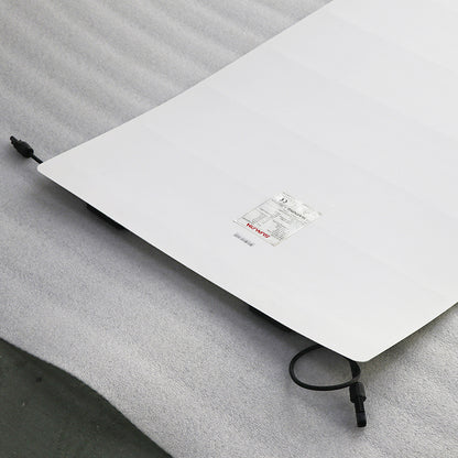 lightweight and bendable solar module for rv roof systems