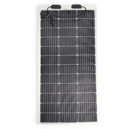 bendable 100w solar module for curved roof installations
