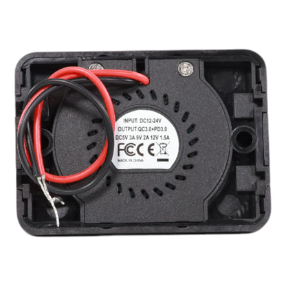 caravan surface mount usb a and usb c charging point