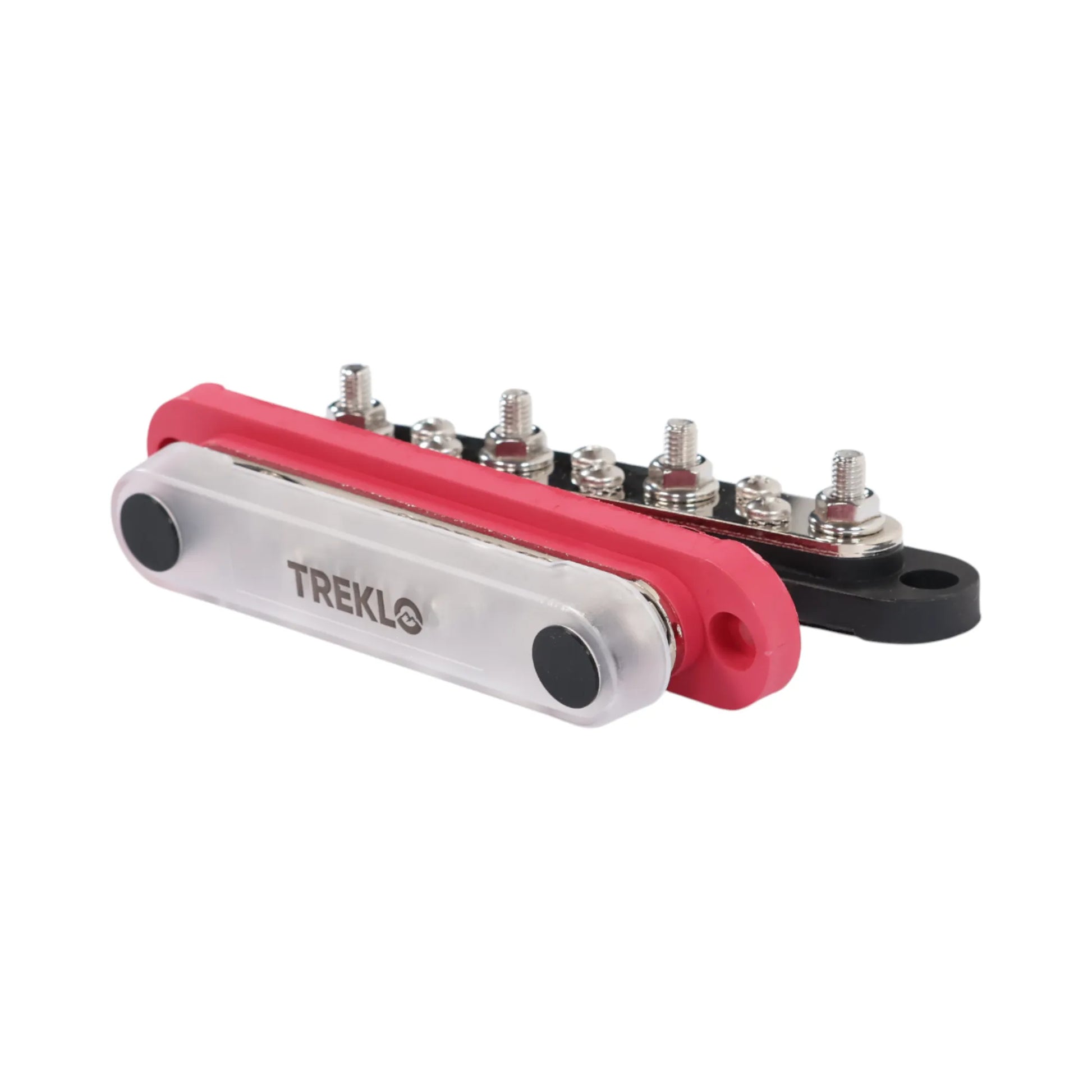 treklo 150a 4 post busbar with protective cover and bolts