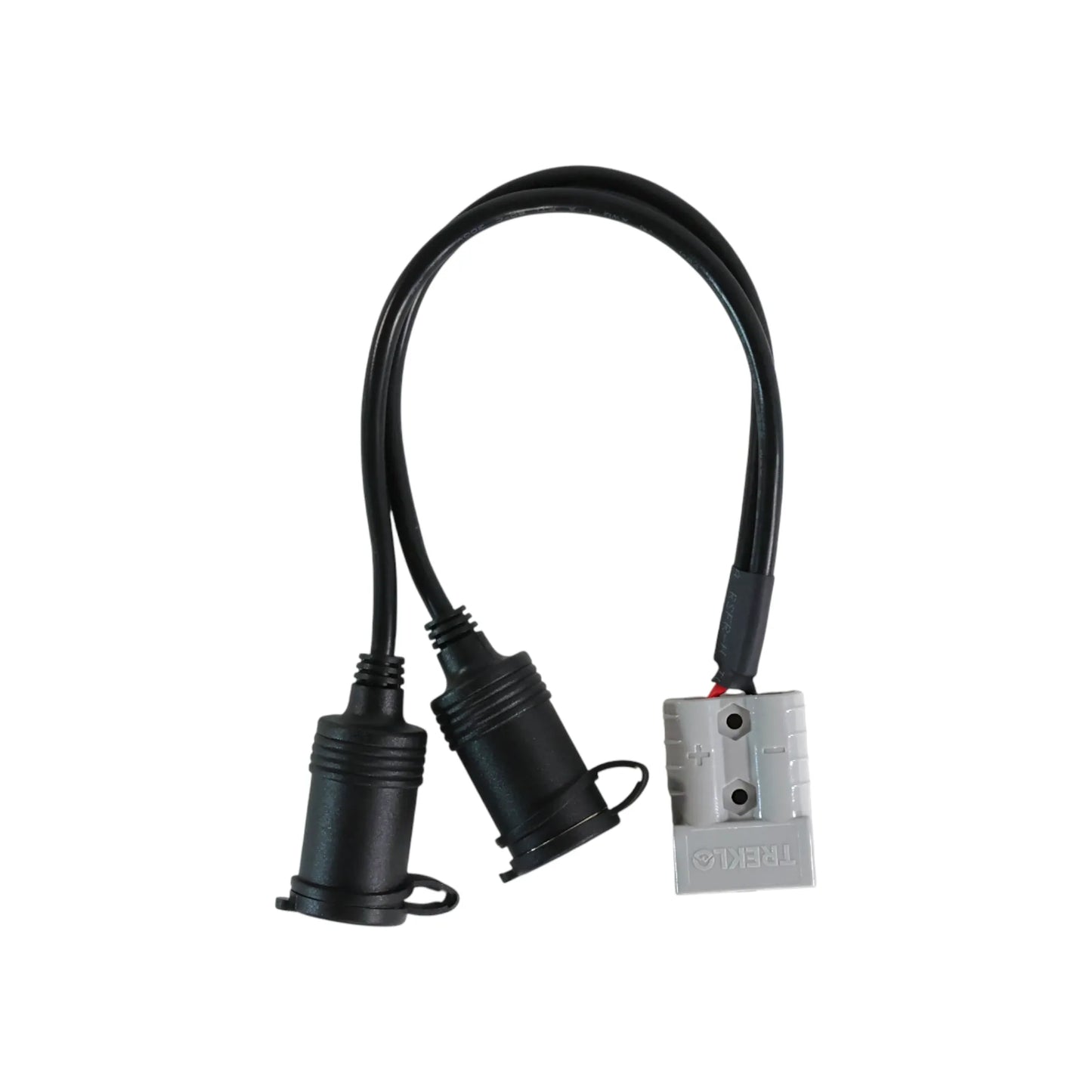 treklo 50a anderson style plug to dual cigarette socket