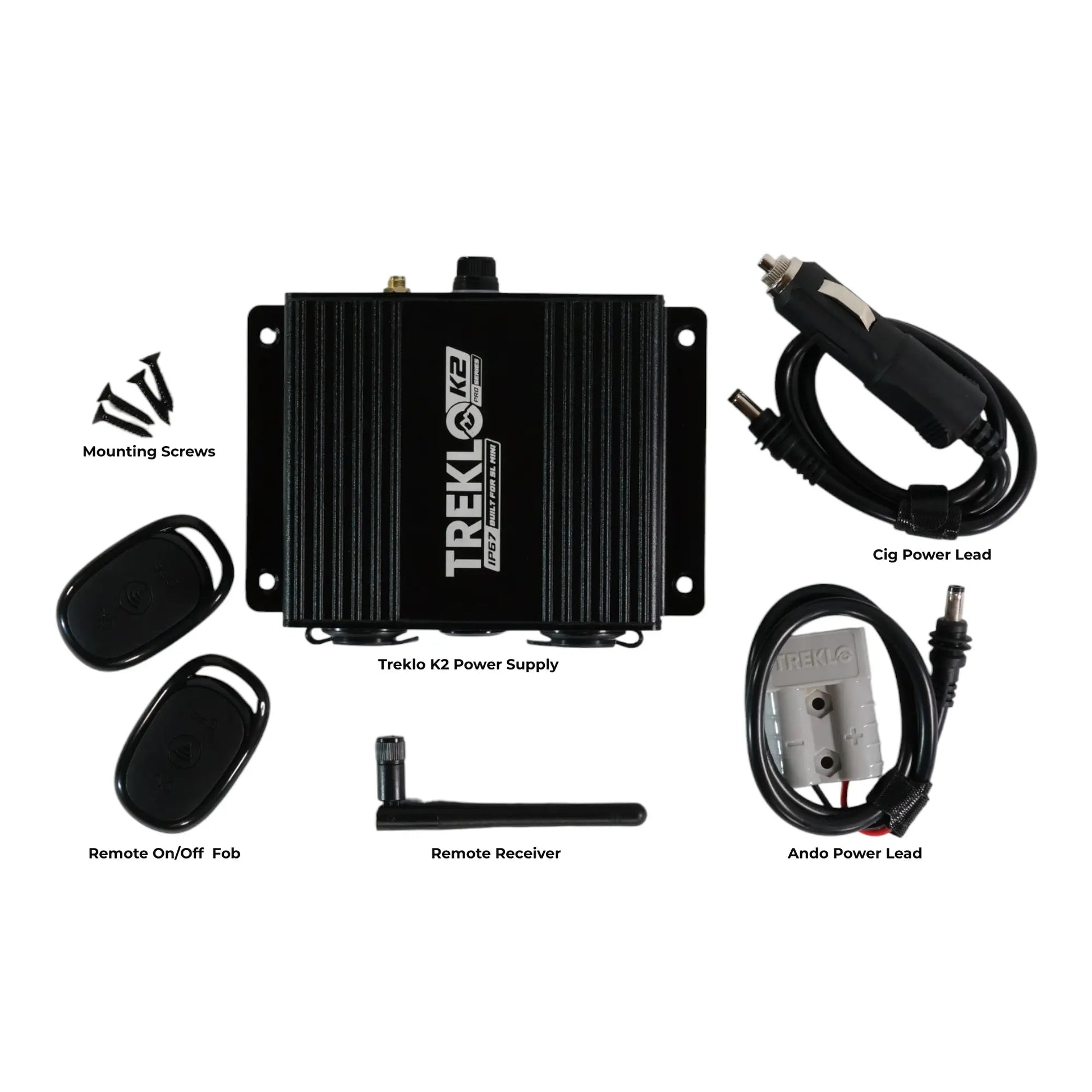 What’s included with TREKLO K2 Pro Starlink Mini power supply kit