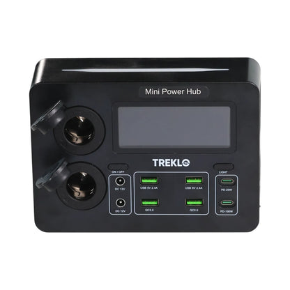 compact treklo 12v power box for caravans and rvs