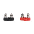 treklo twin 2x m8 post terminal stud busbar for caravan or rv