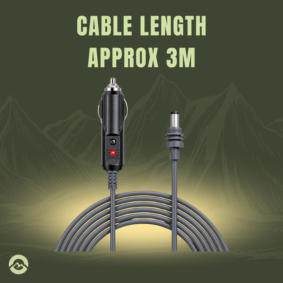 Treklo 24v Starlink Mini cigarette lighter cable for compatible vehicle electrical systems