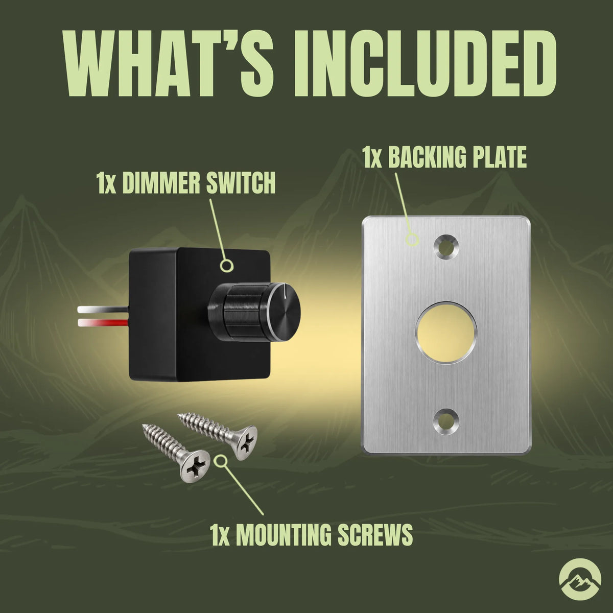Treklo campervan silver PWM LED brightness regulator for adjustable lighting in touring vehicles