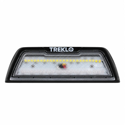 Treklo dual colour LED camping area light for versatile outdoor illumination around touring vehicles