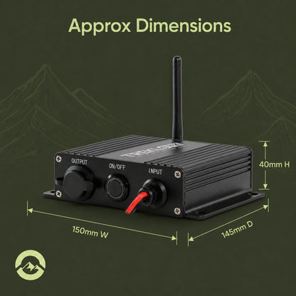 Treklo KX boosted power supply and remote for Starlink Gen3 Standard 4 systems