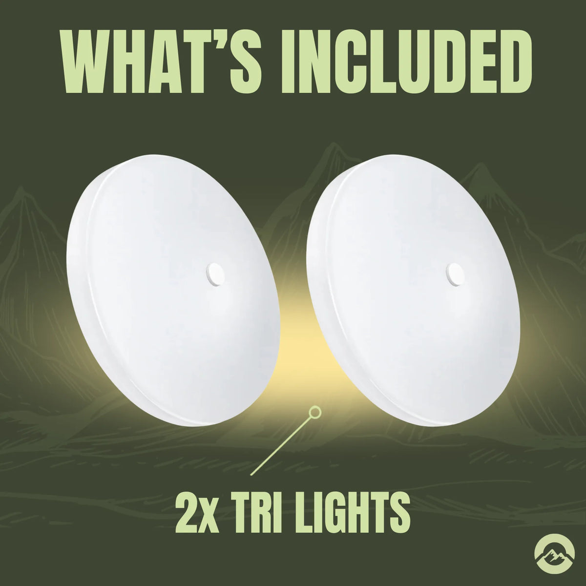 Treklo low profile caravan ceiling light pair for compact recreational vehicle interiors