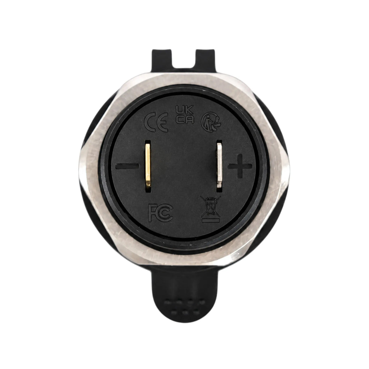 Treklo marine aluminium cigarette lighter socket for suitable boat and cabin power installations
