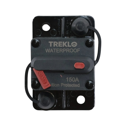 Treklo Premium Rated 150A circuit breaker for reliable 12v and 24v circuit protection