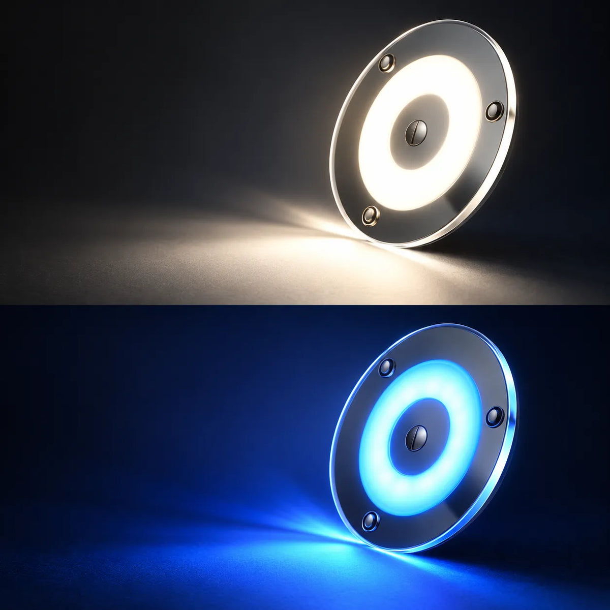Treklo RV surface mounted ceiling lights with dimmer control for flexible everyday illumination