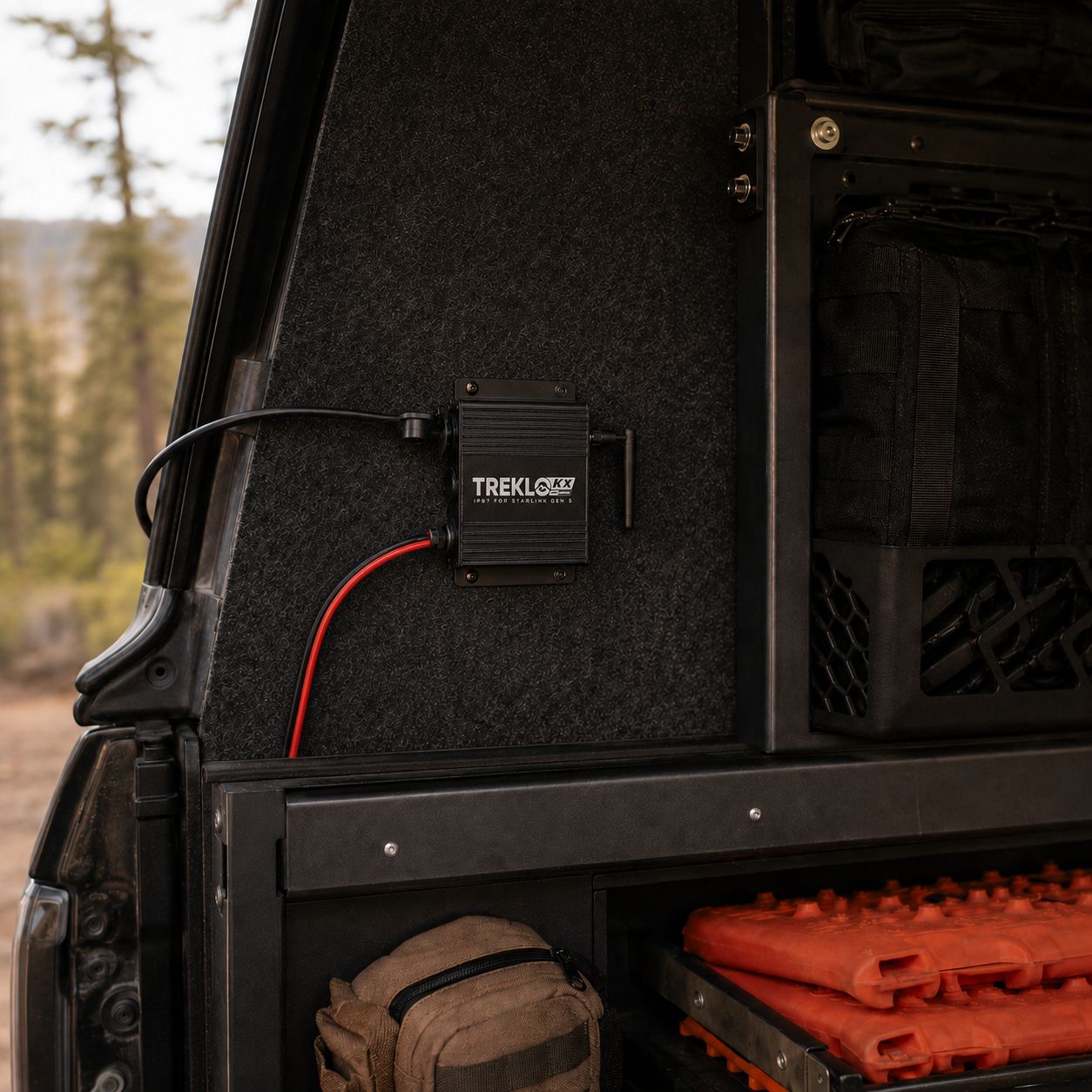 Starlink Gen3 power supply and remote for caravan, campervan, RV, and marine use
