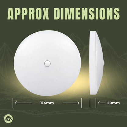 Treklo twin LED ceiling light kit for convenient multi colour temperature illumination
