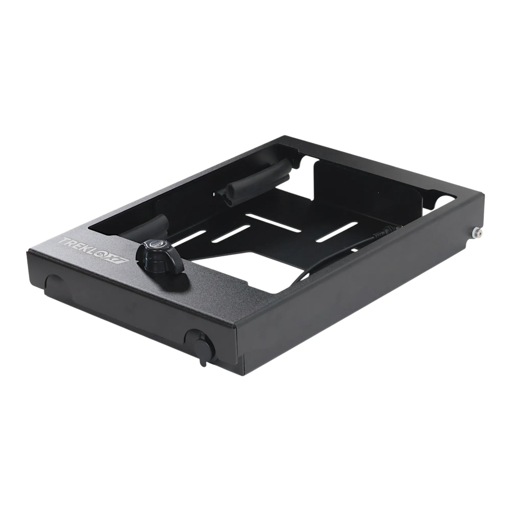 Starlink Mini aluminium mount with anti theft locking design for permanent vehicle mounting