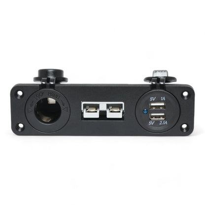 trio anderson 12v socket and usb surface mount for campervans