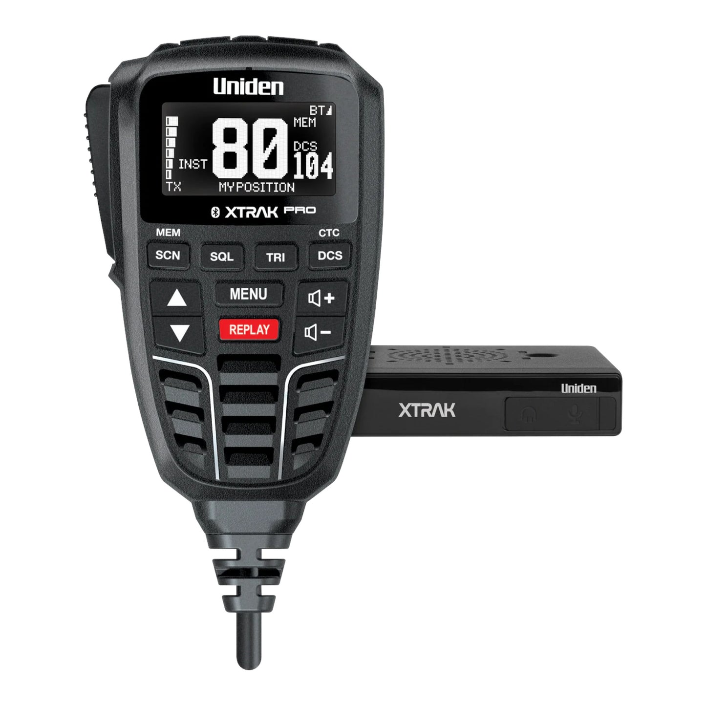 Uniden XTRAK 80 Pro 5W UHF radio for 4wd and touring vehicles.
