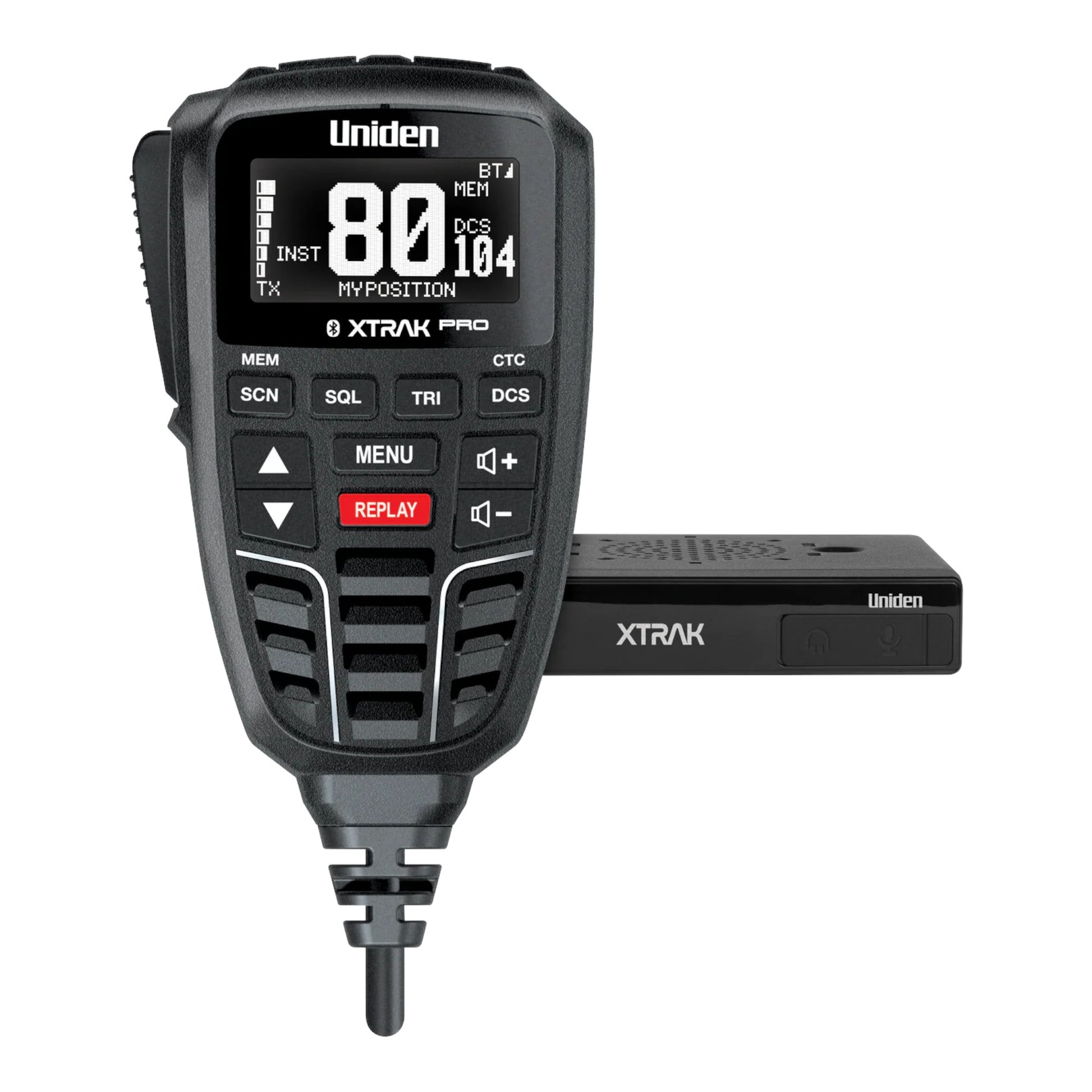 Uniden XTRAK 80 Pro 5W UHF radio for 4wd and touring vehicles.
