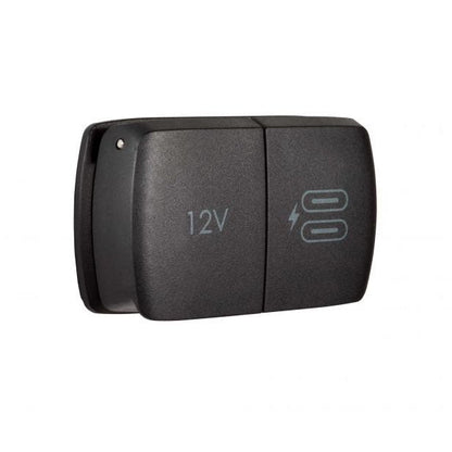 FLIP PRO Socket & Dual USB-C SC-Multi-F1 12V