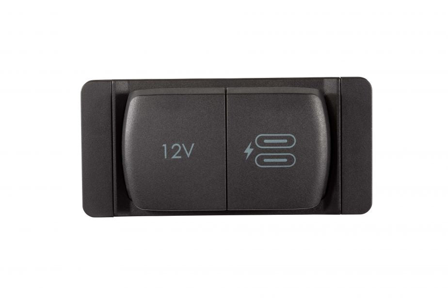 FLIP PRO Socket & Dual USB-C SC-Multi-F1 12V
