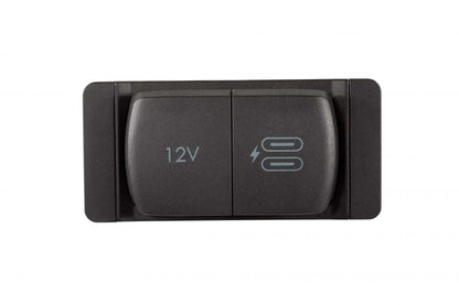 FLIP PRO Socket & Dual USB-C SC-Multi-F1 12V
