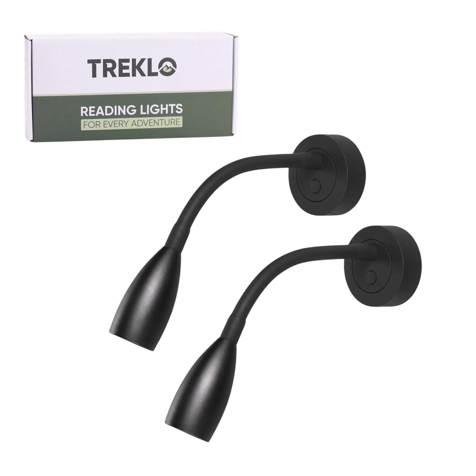Dimmable 12v Max reading lights with integrated USB charging for campervan interiors