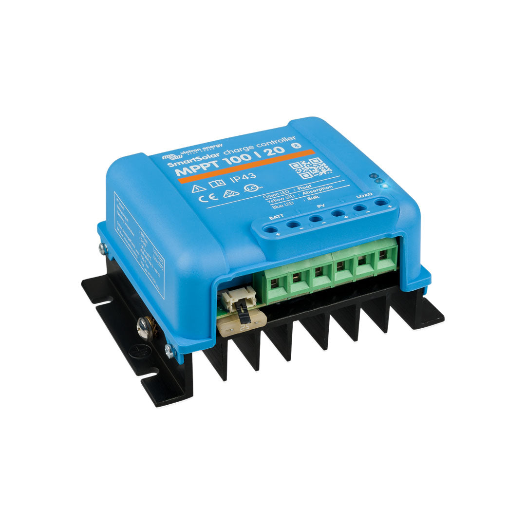 rv victron smartsolar 100/20 solar controller for 12v 24v or 48v