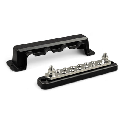 victron 250a 2p busbar with protective cover and 12 terminal screws