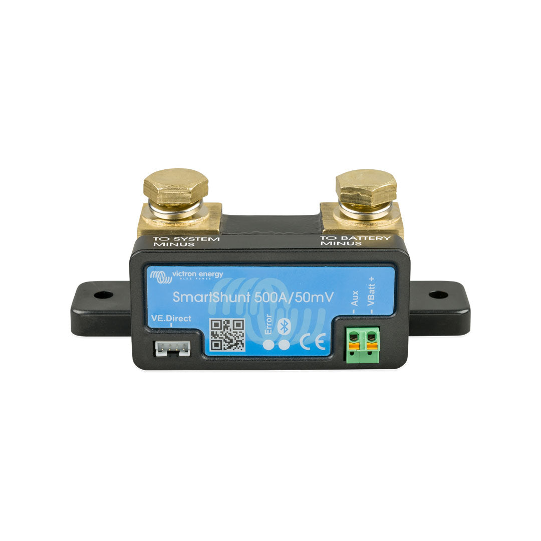 caravan victron 500a 50mv smartshunt battery monitoring system