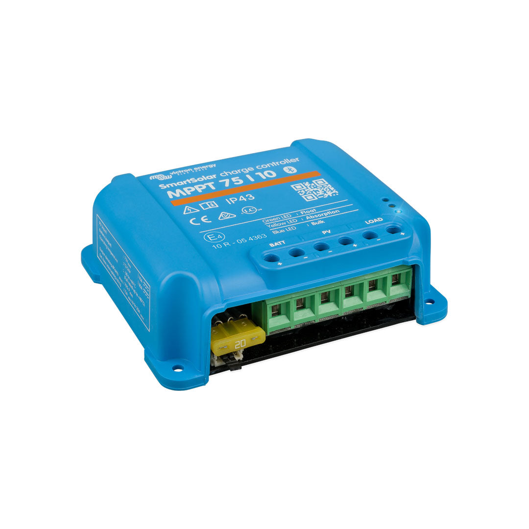 rv victron smartsolar 75/10 bluetooth solar charge controller