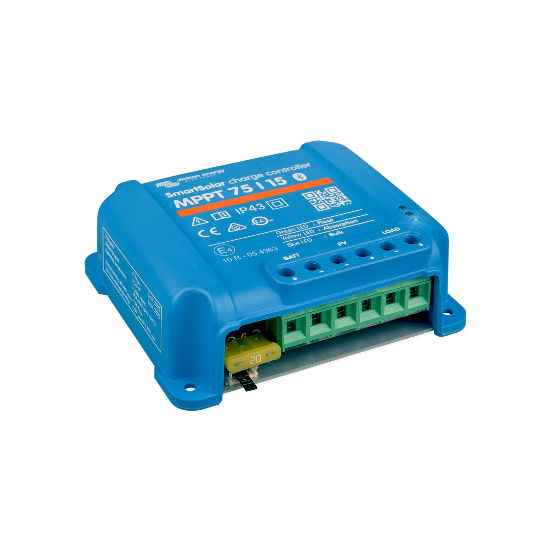 rv victron smartsolar 75/15 bluetooth solar charge controller