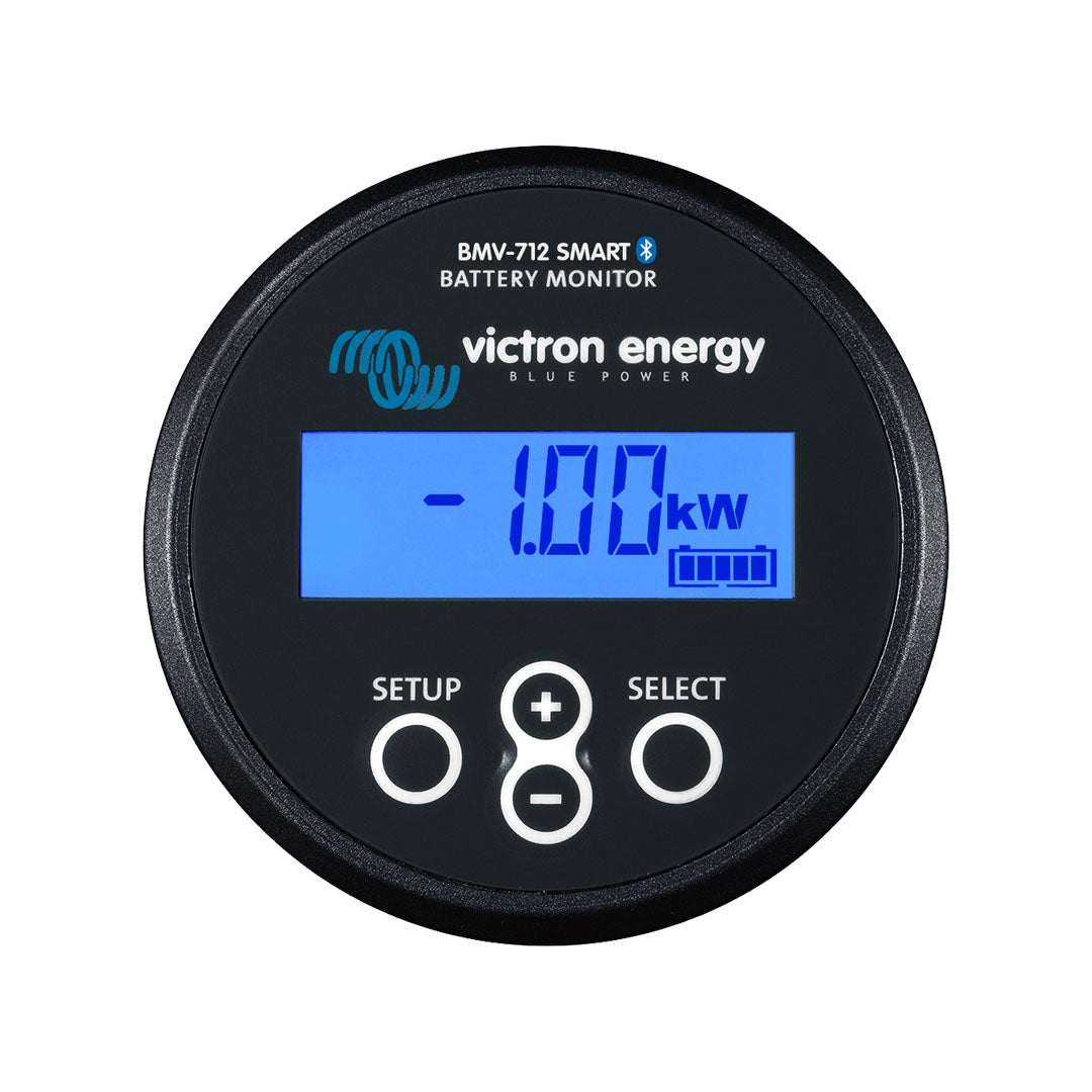 victron bmv-712 smart battery monitor black for caravan or rv