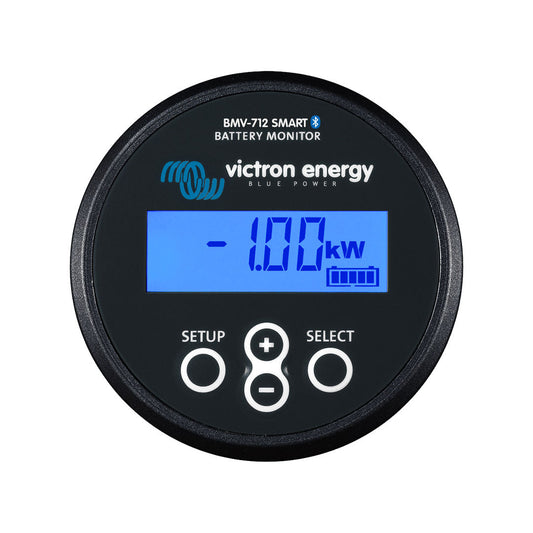 victron bmv-712 smart battery monitor black for caravan or rv
