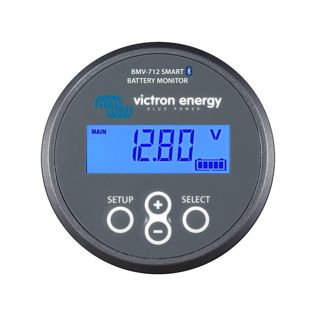 victron bmv-712 smart battery monitor grey for caravan or rv