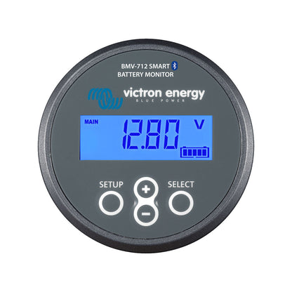 victron bmv-712 smart battery monitor grey for caravan or rv