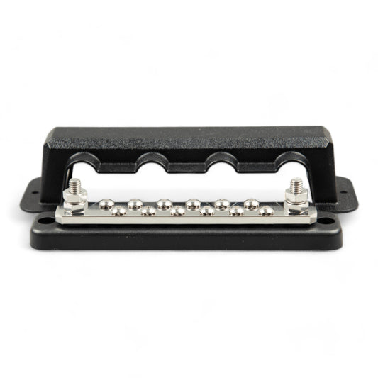 victron busbar 250a 2p terminals with 12 screws and cover for caravan or rv systems