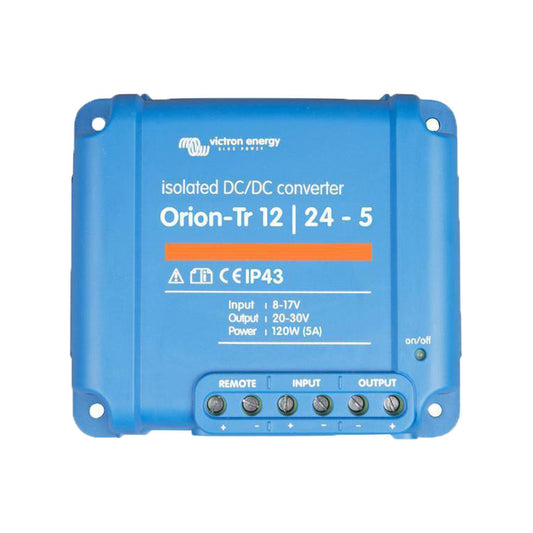 victron orion-tr 12/24-5a isolated dc-dc converter for caravan or rv systems
