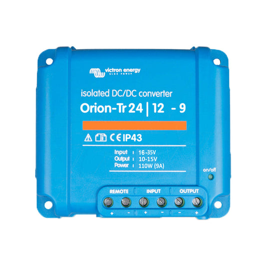 victron orion-tr 24/12-9a isolated dc-dc converter for caravan or rv