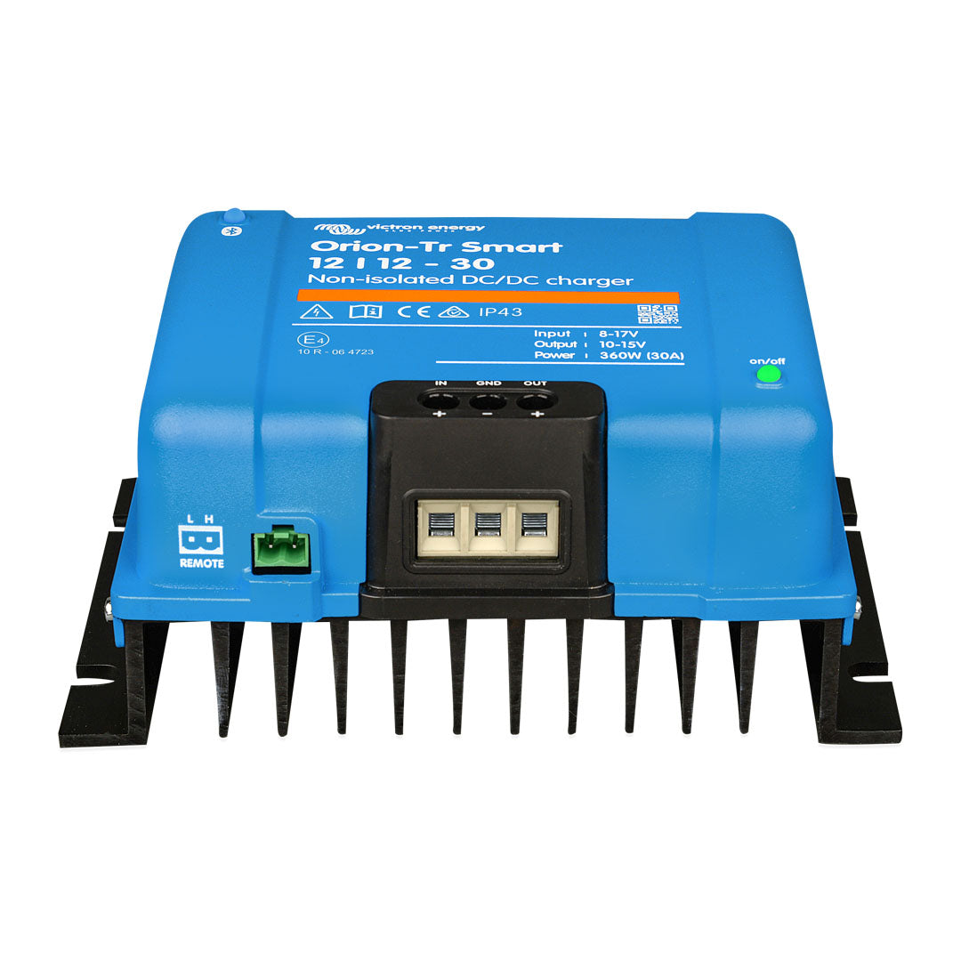 rv victron orion-tr smart 12/12-30a dual battery charger non-isolated