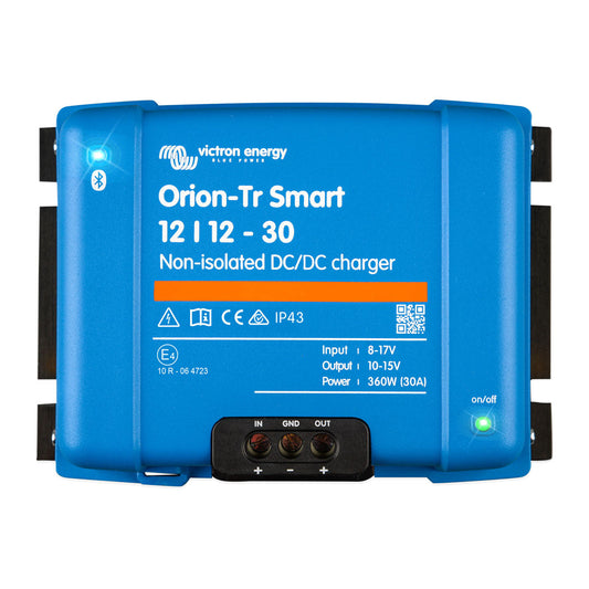 victron orion-tr smart 12/12-30a non-isolated dc-dc charger for caravan or rv