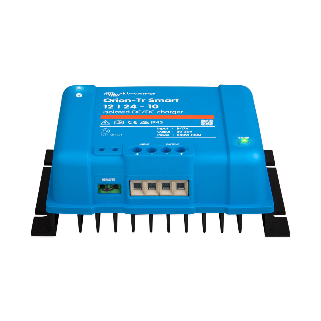 victron 12v to 24v orion-tr smart isolated 10a dc-dc battery charger