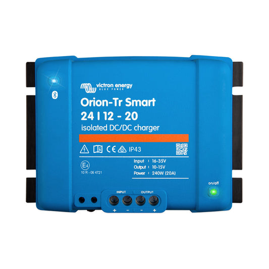 victron orion-tr smart 24/12-20a isolated dc-dc charger for caravan or rv