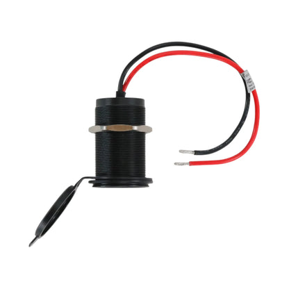 Waterproof flush mount USB-C USB-A socket for caravan and campervan electrical systems